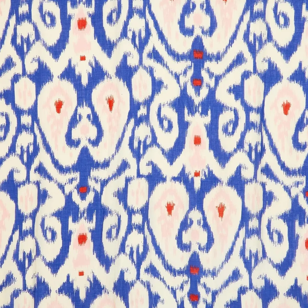 Robes, Nightgowns & Dresses|Ikat Print Blue Robe Gown