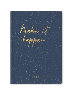 Journals & Other Stationery|Inspire A5 Week to View Planner 2026, Navy