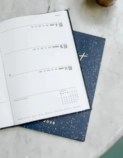 Journals & Other Stationery|Inspire A5 Week to View Planner 2026, Navy