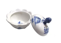 Isis Ceramics|Creamers & Sugar Bowls|Isis Ceramics Blue Palladian Sugar Bowl