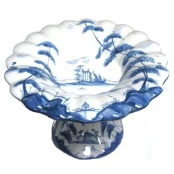 Isis Ceramics|Serving Plates|Isis Ceramics Blue Palladian Tea Cake Stand
