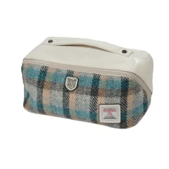 Islander UK Bath Accessories|Harris Tweed Islander Tartan Toiletry Bag