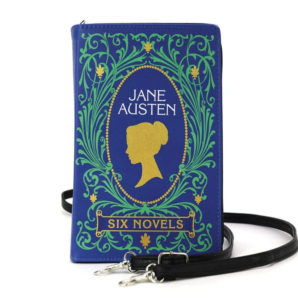 Cultural Icons|Jane Austen Book Clutch Bag