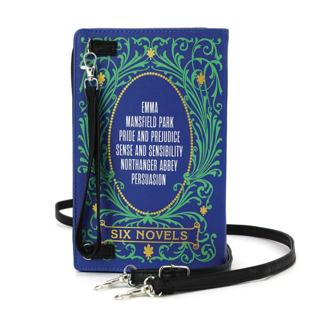 Cultural Icons|Jane Austen Book Clutch Bag