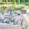 Tablecloths|Jardin de Bretagne Bleu Tablecloth, 67” x 89”