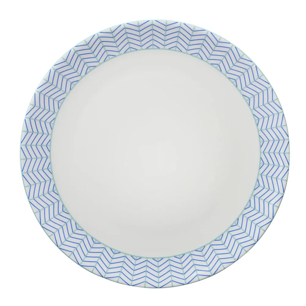 Tea Plates|Jo Deakin Ebb Blue & Turquoise Tea Plate
