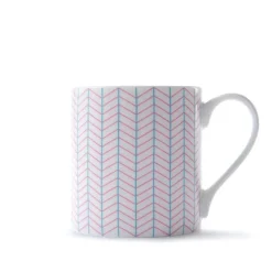Assorted Mugs|Jo Deakin Ebb Pink & Turquoise Mug