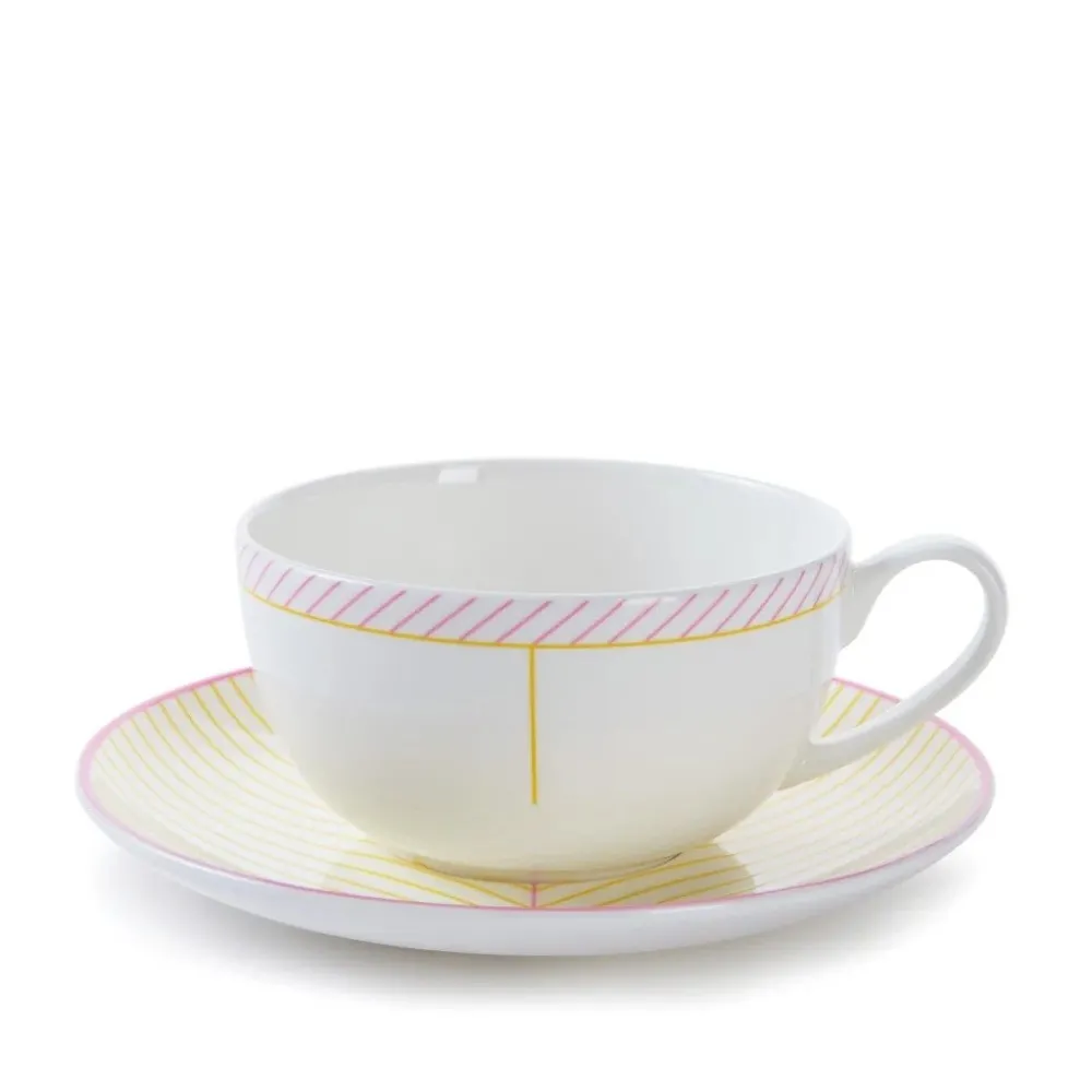 Assorted Mugs|Jo Deakin Ebb Pink & Yellow Mug