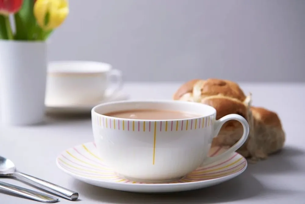 Assorted Mugs|Jo Deakin Ebb Pink & Yellow Mug