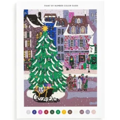 Coloring Books & Crafts|Joy Laforme Christmas Square Paint by Number Kit