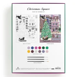 Coloring Books & Crafts|Joy Laforme Christmas Square Paint by Number Kit