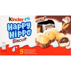 Biscuits|Kinder Happy Hippos Cocoa Biscuits 5 Pack