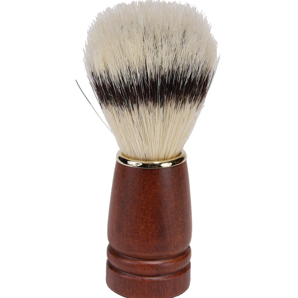 Shaving Brushes|Kingsley Bristle Shave Brush with Dark Wood Handle SB-500