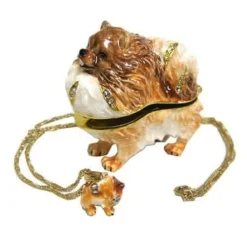Necklaces & Pendants|Kingspoint Designs|Kingspoint Designs Pom Pom Pomeranian