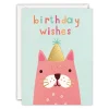Greeting Cards|Kitty Wishes Birthday Card