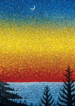 Greeting Cards|Lake Sunset Greeting Card