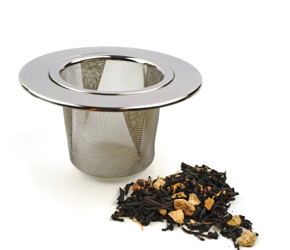 Strainers, Infusers & Spoons|Large Rim Tea Strainer