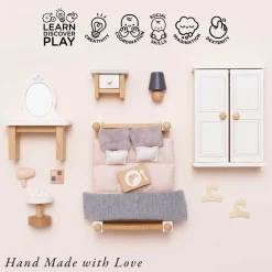 Le Toy Van Toys|Daisylane Dolls House Bedroom Set