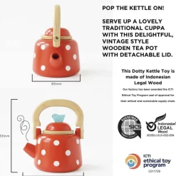 Le Toy Van Toys|Honeybake Dotty Kettle