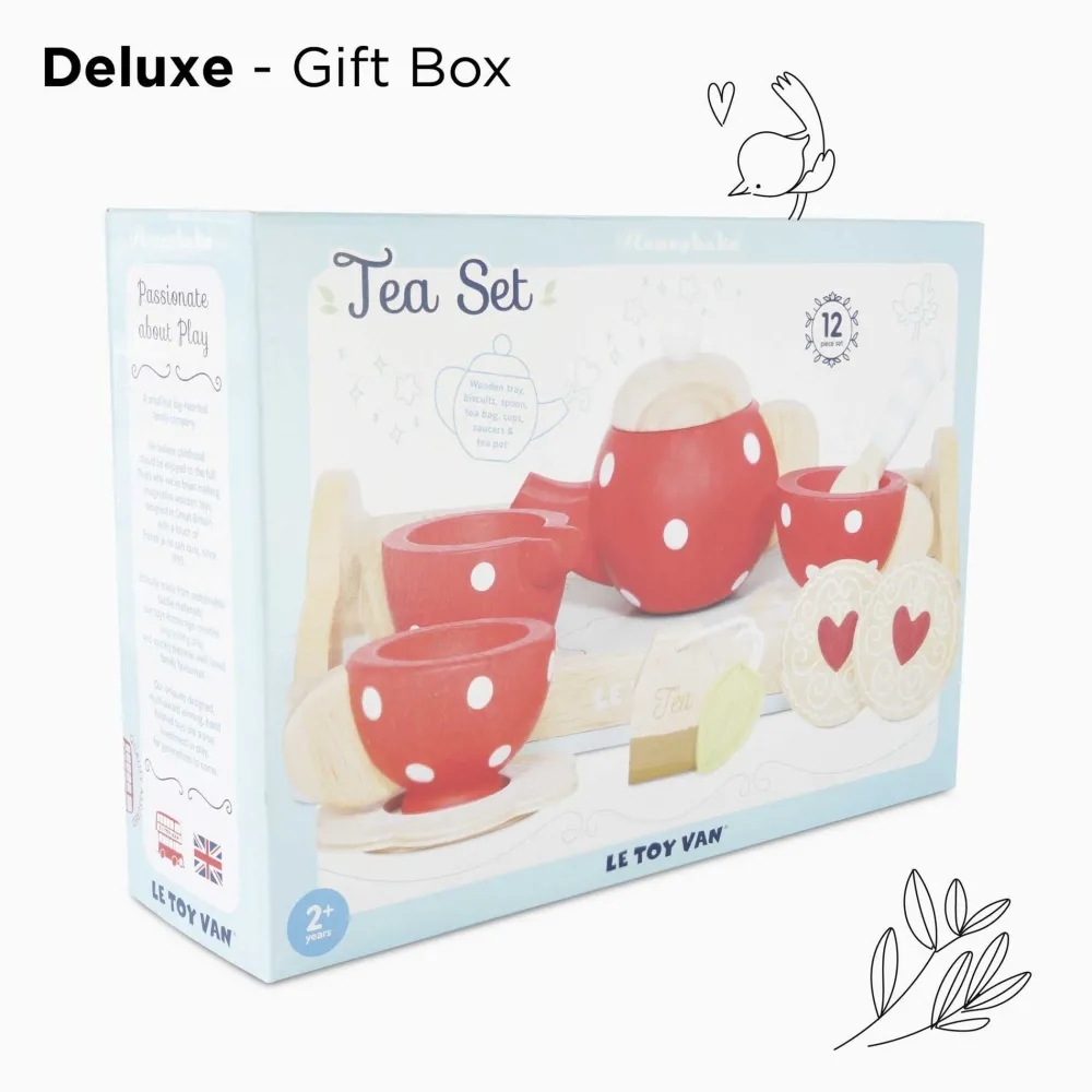 Le Toy Van Toys|Honeybake Tea Set & Tray