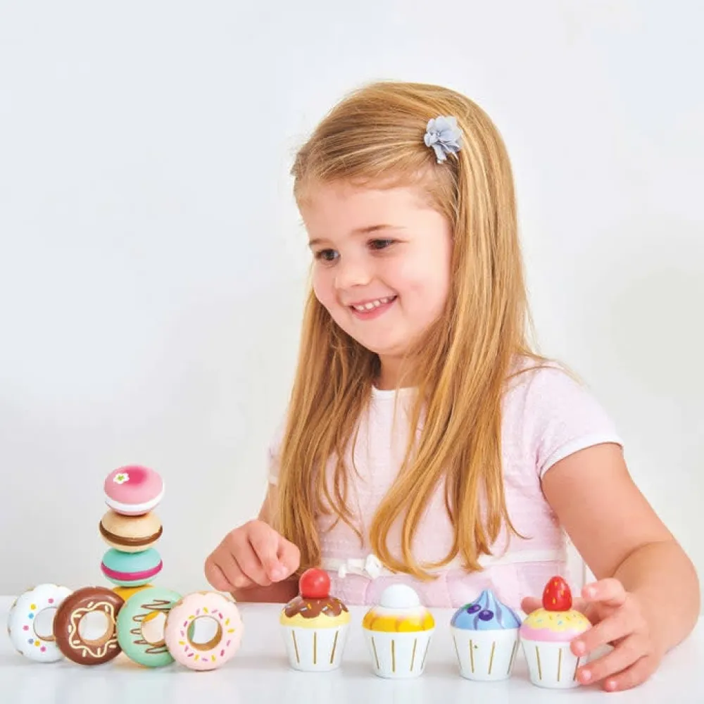 Le Toy Van Toys|Petit Four Cupcakes