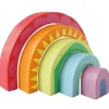 Le Toy Van Toys|Rainbow Tunnel Stacking Toy
