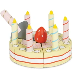 Le Toy Van Toys|Sliceable Birthday Cake & Candles
