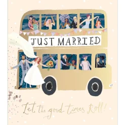 Greeting Cards|Let the Good Times Roll Wedding Card