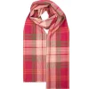 Lochcarron of Scotland Scarves & Wraps|Alba Hunting Rose Extra Fine Merino Stole