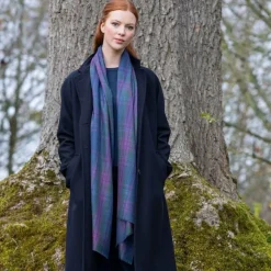 Lochcarron of Scotland Scarves & Wraps|Alba Spirit of Scotland Ancient Tartan Extra Fine Merino Stole