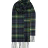 Lochcarron of Scotland Scarves & Wraps|Bowhill Gordon Clan Modern Tartan Lambswool Scarf