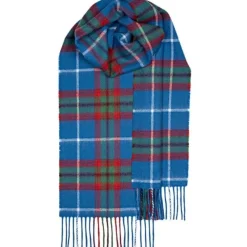 Lochcarron of Scotland Scarves & Wraps|Edinburgh Tartan Lambswool Scarf