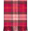 Lochcarron of Scotland Throws & Pillows|Hunting Rose Tartan Lambswool Blanket