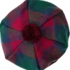 Lochcarron of Scotland Hats|Lindsay Modern Tartan Brushed Wool Tam