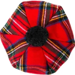 Lochcarron of Scotland Hats|Royal Stewart Tartan Brushed Wool Tam