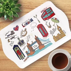 Trays|Tea Trays|London Sketch Large Tray