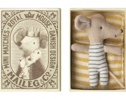 Maileg Maileg|Toys|Baby Mouse, Sleepy/Wakey in Box (Boy)