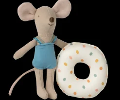 Maileg Maileg|Toys|Beach Mouse with Float, Little Sister - Multi Dot
