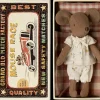Maileg Maileg|Soft Toys|Big Sister Mouse in Box - Pyjamas
