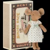 Maileg Maileg|Toys|Big Sister Mouse in Box - White Nightgown