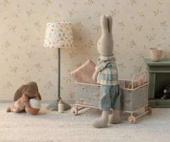 Maileg Toys|Bunny Set, Micro - Brown - Dusty Rose
