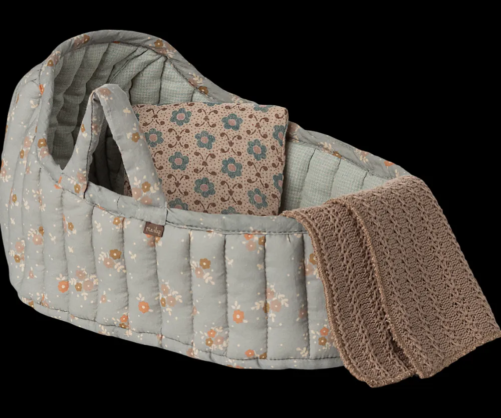 Maileg Maileg|Toys|Carry Cot, Large - Blue