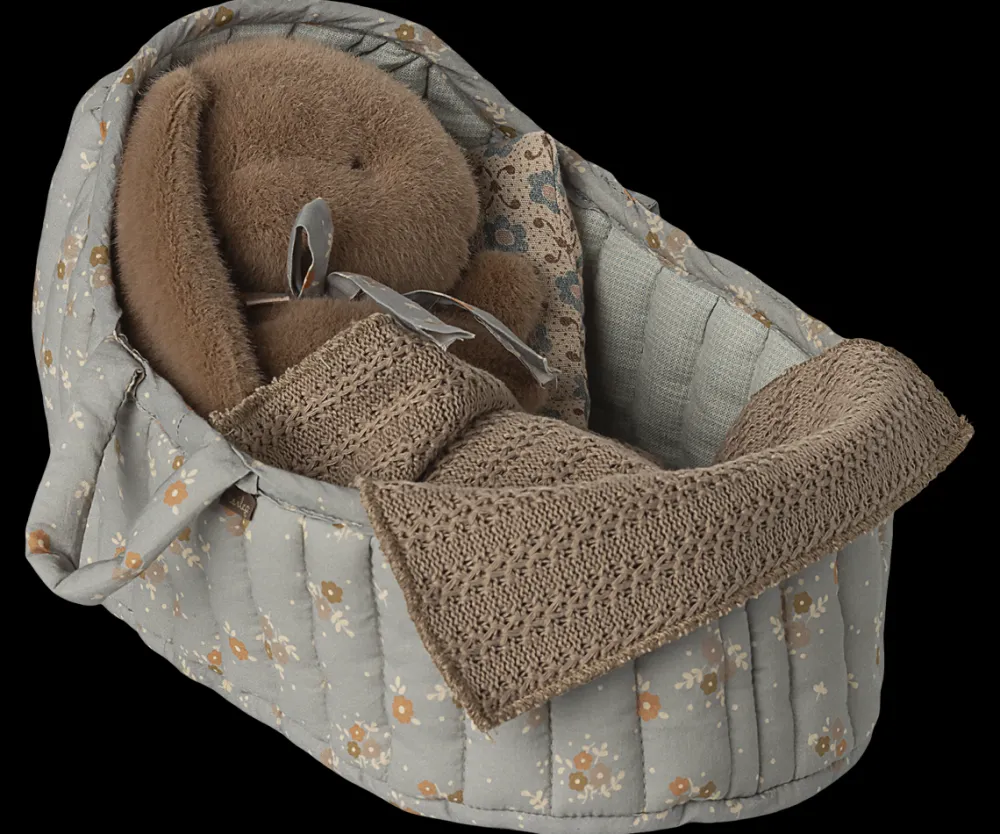 Maileg Maileg|Toys|Carry Cot, Large - Blue