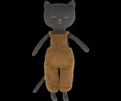 Maileg Maileg|Soft Toys|Chatons, Kitten in Overalls - Black