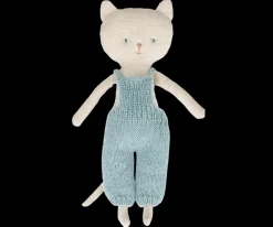 Maileg Maileg|Soft Toys|Chatons, Kitten in Overalls - Blond