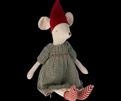Maileg Maileg|Toys|Christmas Mouse, Medium - Dress
