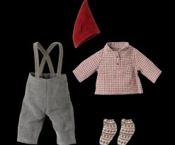 Maileg Maileg|Toys|Christmas Mouse, Medium - Overalls
