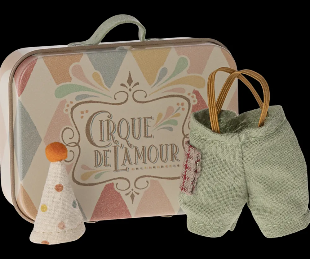 Maileg Maileg|Toys|Clown Clothes in Suitcase, Little Brother Mouse