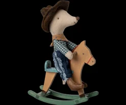 Maileg Maileg|Toys|Cowboy Mouse on Rocking Horse, Little Brother