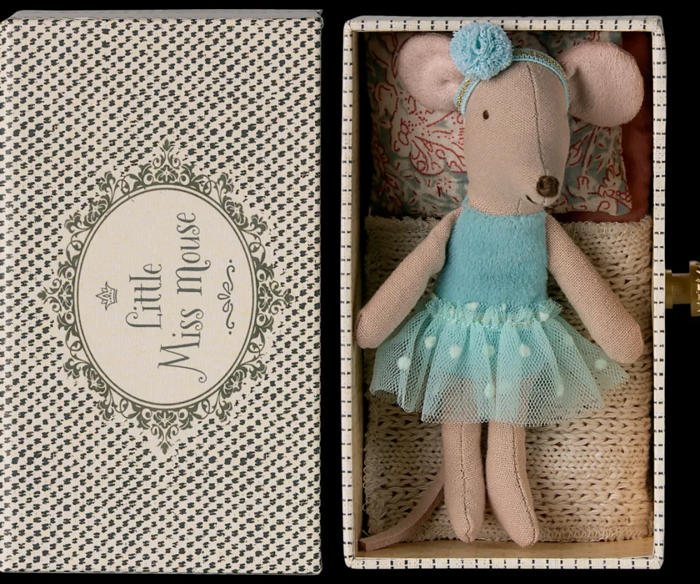 Maileg Maileg|Soft Toys|Dance Mouse in Daybed, Little Sister